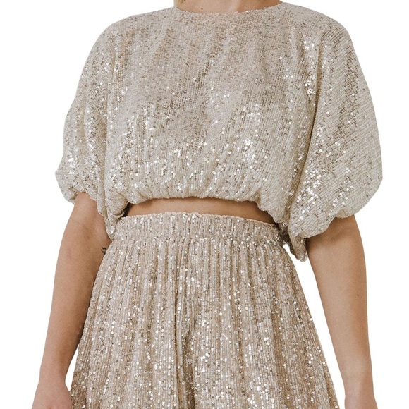 LAST ONE! Stunning sequin set - Picture 6 of 14